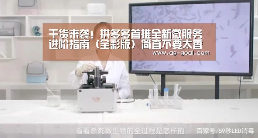 干货来袭!拼多多首推全新微服务进阶指南(全彩版)简直不要太香【AG体育】(图1) AG篮球